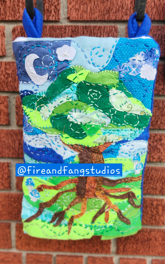 Quilted Hanging: Yggdrasil