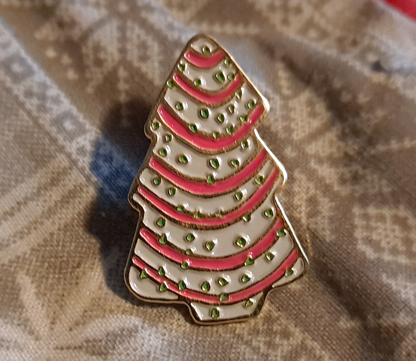 Christmas Tree Enamel Pin