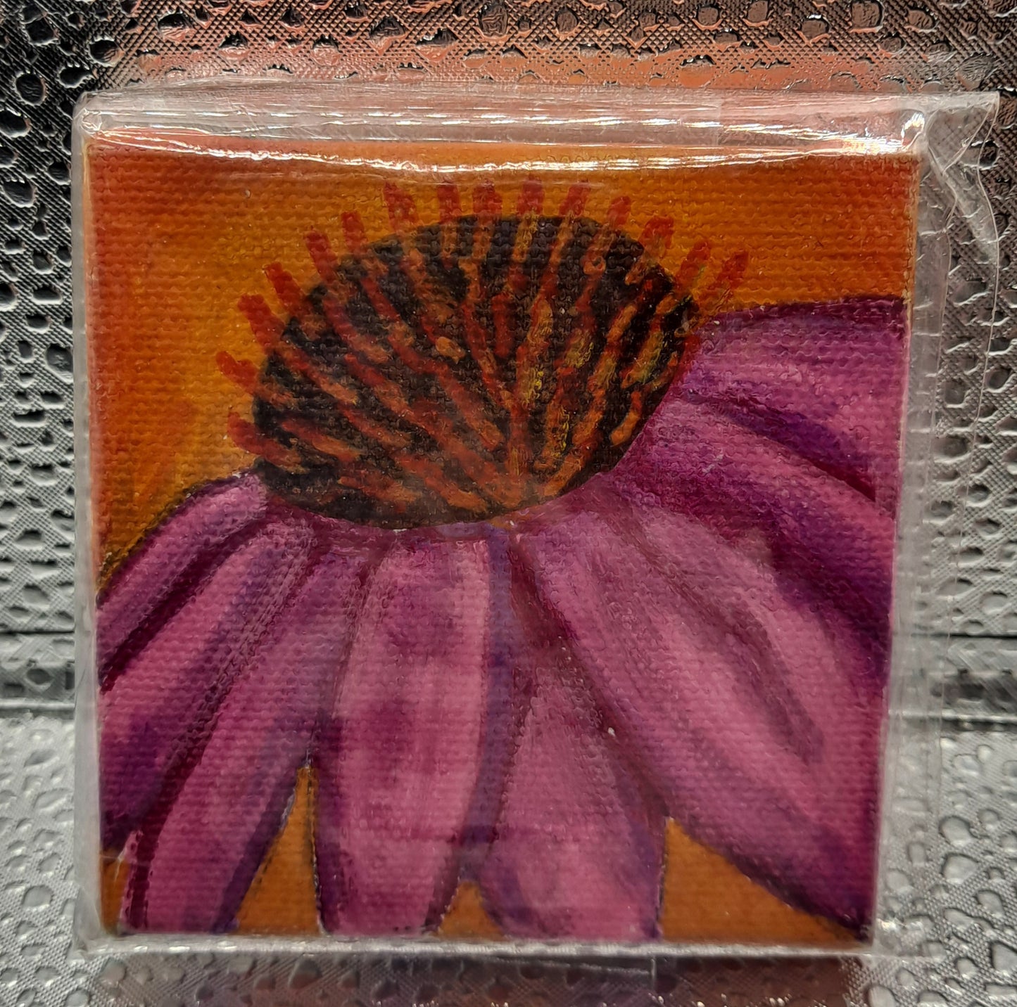 Tiny Flower Paintings- 4x4 Inches!