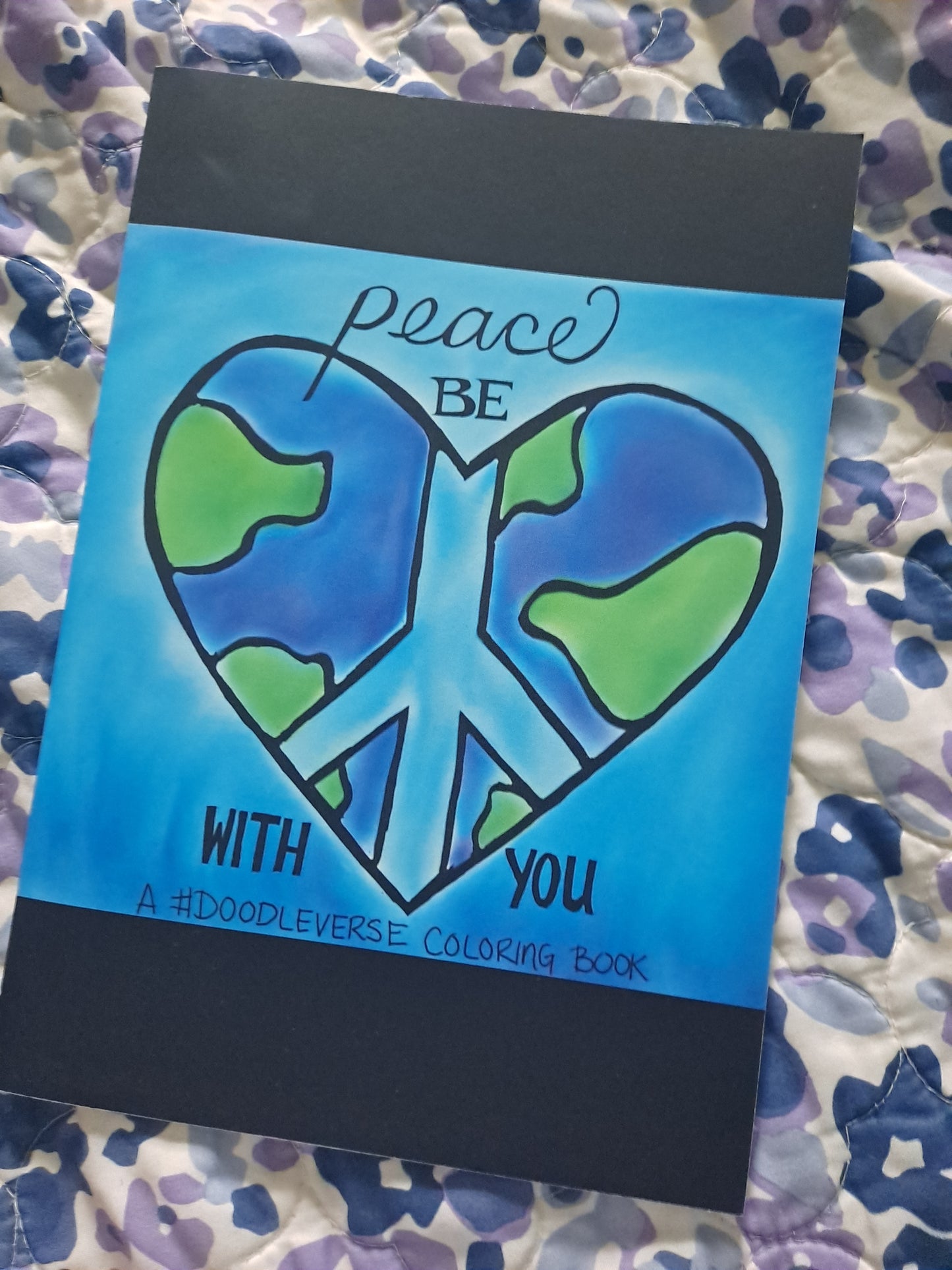 Peace Be With You: a #doodleverse coloring book